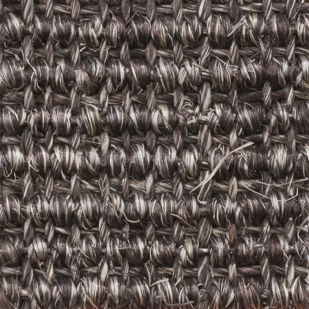 Sisal Läufer - Schwarz - 1,20 Breit